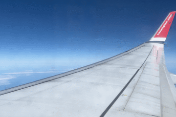 Notas en un vuelo de Tenerife a Noruega