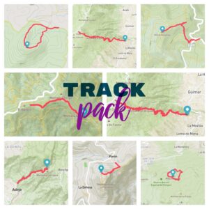 Track pack de rutas de senderismo y micro aventuras por Lainakai.com