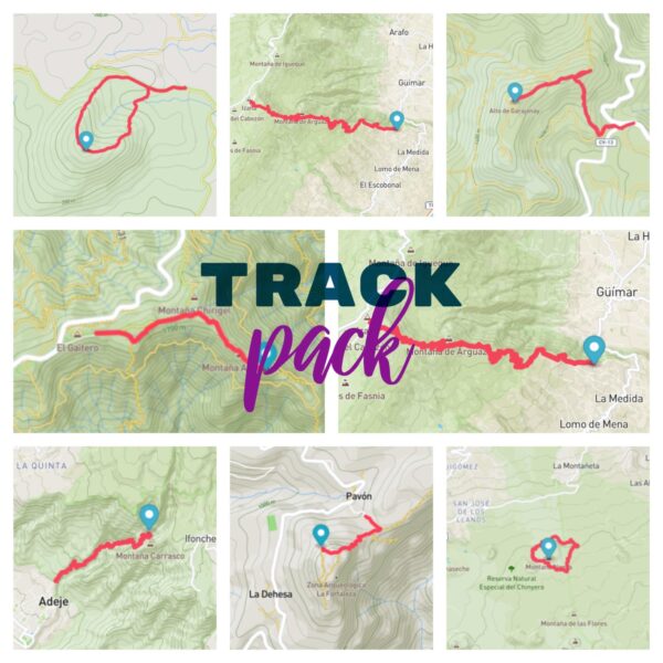 Track pack de rutas de senderismo y micro aventuras por Lainakai.com