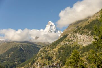 El Matterhorn desde el mirador secreto de Zermatt