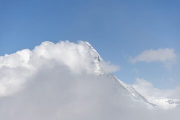 Matterhorn, como siempre tapado